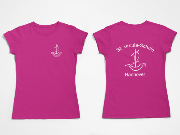 Damenshirt "St. Ursula" sorbet XS